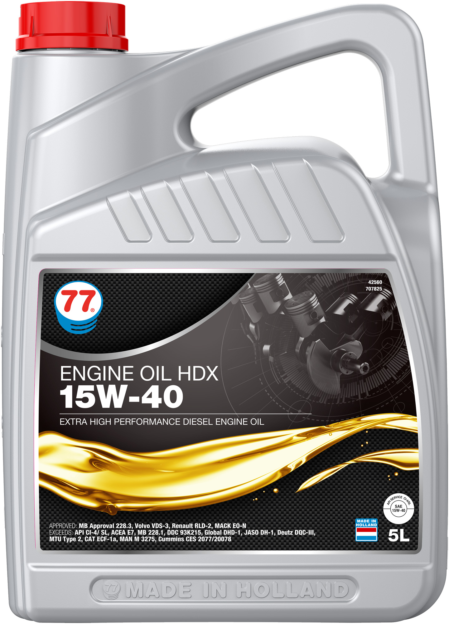 Engine Oil HDX 15W-40