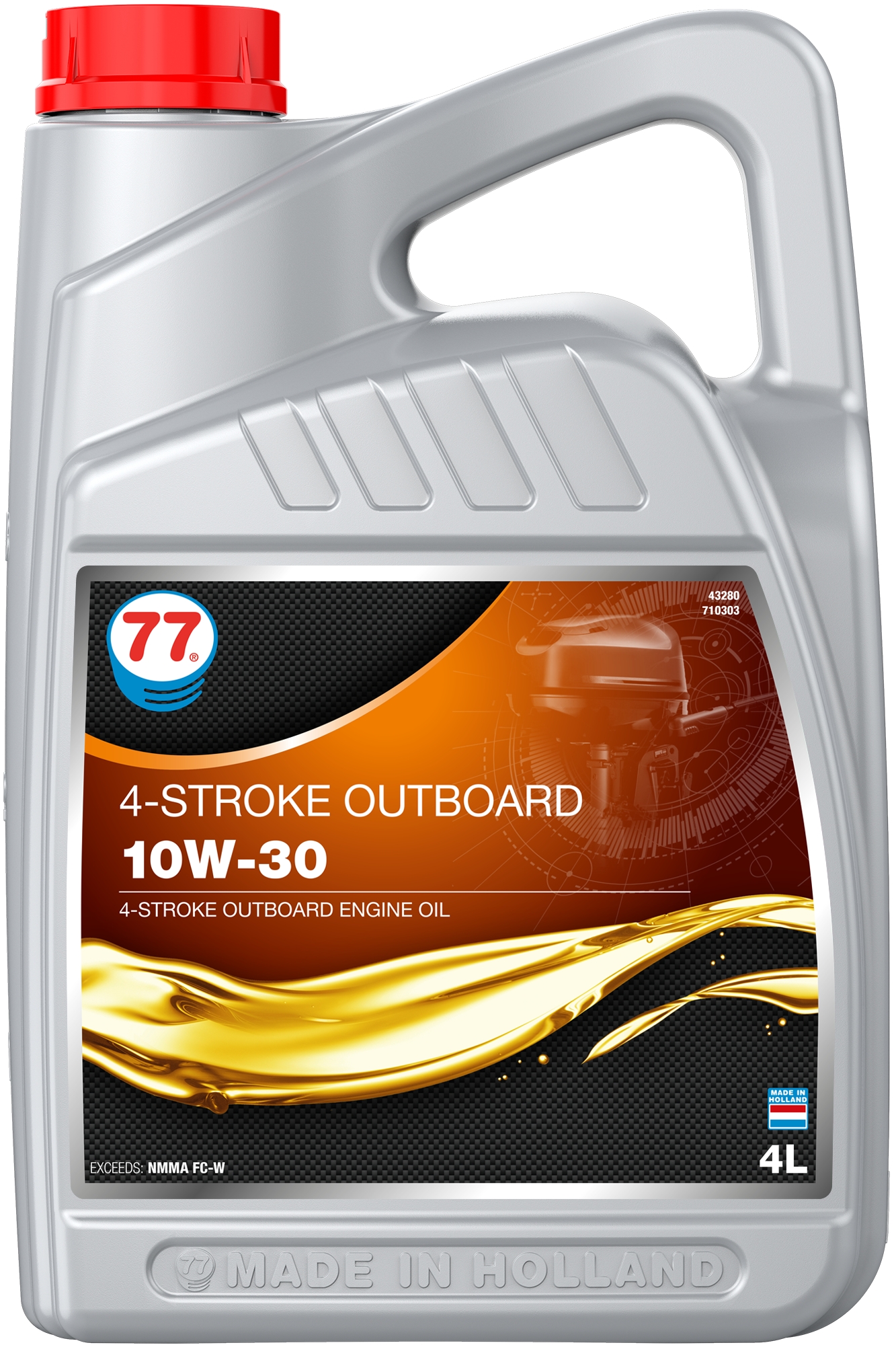 4-Stroke Outboard 10W-30