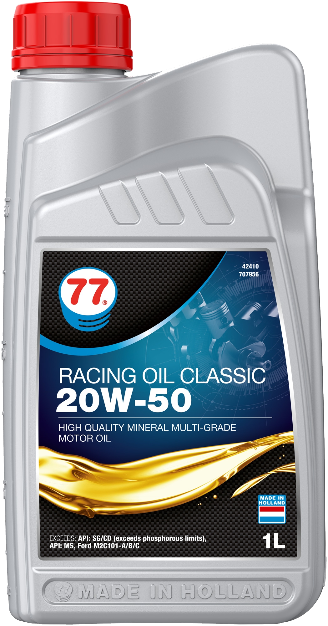 77 Racing Oil Classic 20W-50 Zink