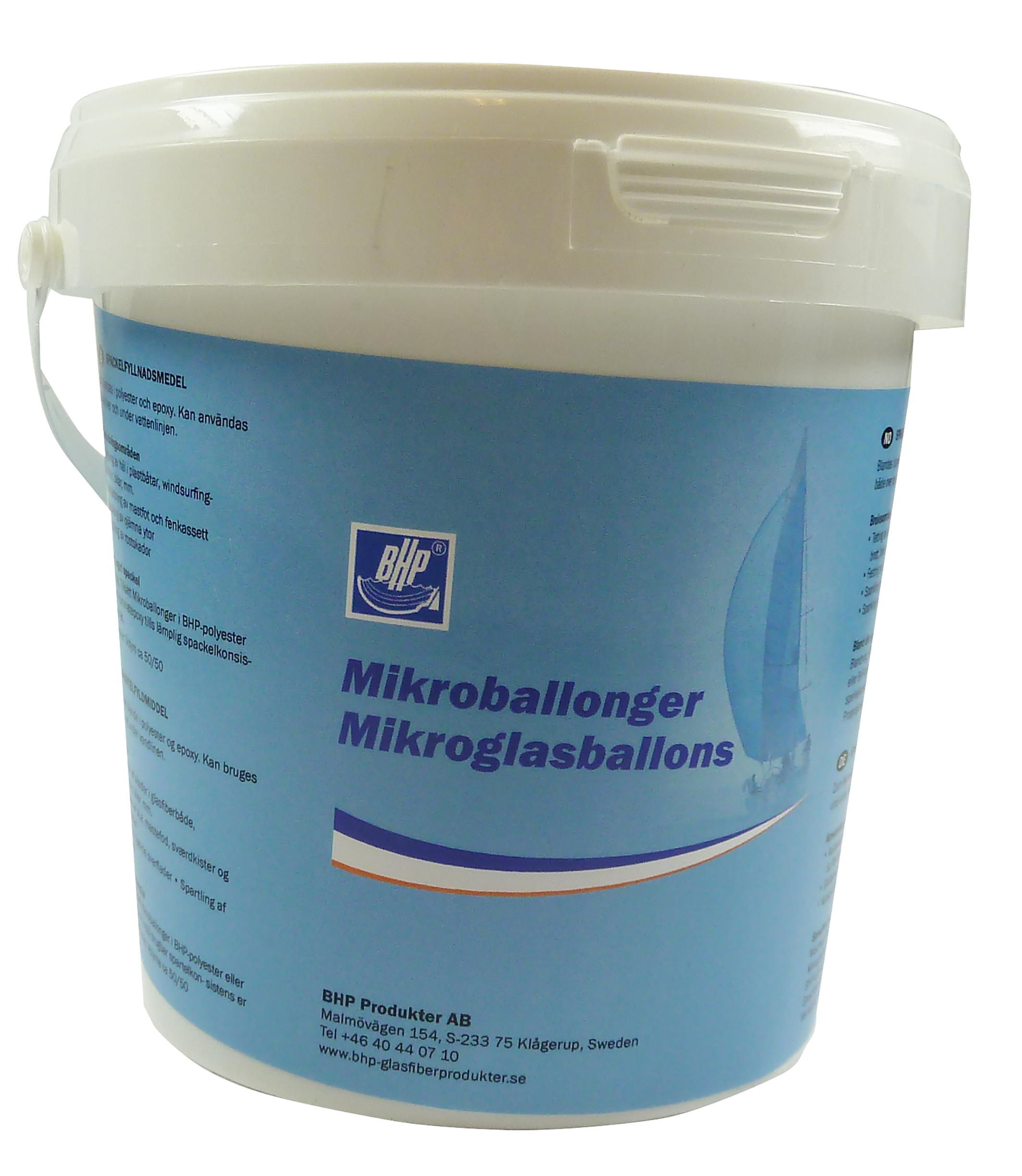 Microglasballonger 1l