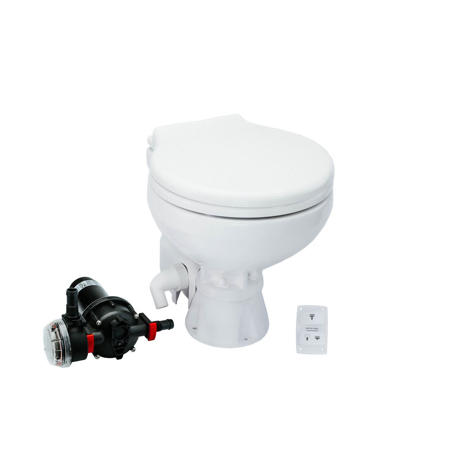 Toalett AquaT Silent Electric Compact,12V