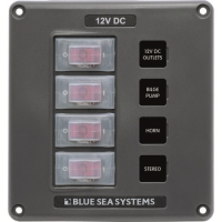 Vattentät Elpanel 4Pos Bluesea