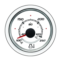 TEMP GAUGE-WHITE