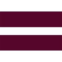 Gästflagga Lettland 30cm