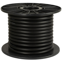 Elkabel 25mm² Svart Förtent/ Meter