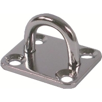 Öglefäste 6Mm Rostfri