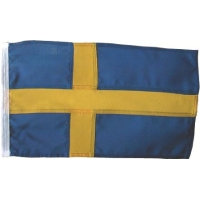 Flagga Svensk 90Cm