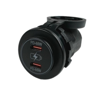 Usb-C / Usb-C Uttag 8-32V 60W