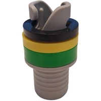Luftventil Adapter Gummibåt