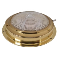 Lampa Mässing LED 140Mm