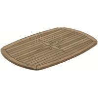 Bordsskiva Teak 50X70Cm
