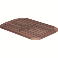 Bordsskiva Teak 37X60Cm