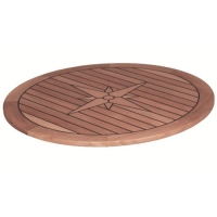 Bordsskiva Teak Rund 65Cm