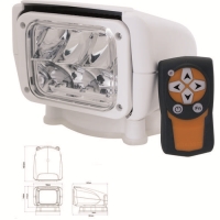 Strålkastare 150 LED 30W Vit