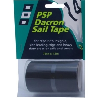 Dacrontejp Svart 75Mm X 1,5M