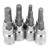 Insexnyckelhylsor set