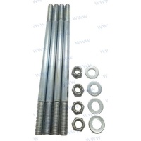 Monteringssats avgasknä