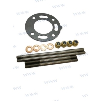 Monteringssats avgasknä