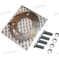 Monteringssats avgasknä