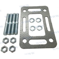 Monteringssats avgasknä