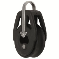 Block Enkelt 10Mm Fast.Kull.