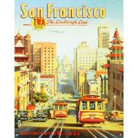 Plåtskylt / Erickson- San Franci