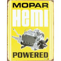 Plåtskylt / Mopar -Hemi Powered