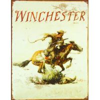 Plåtskylt / Winchester Logo