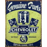 Plåtskylt / Chevrolet Parts