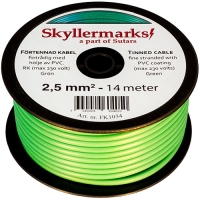 Elkabel Fört.2,5mm² Grön 14m