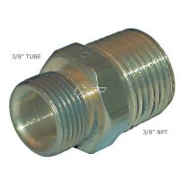 Rak nippel 9/16-24 - 3/8" NPT