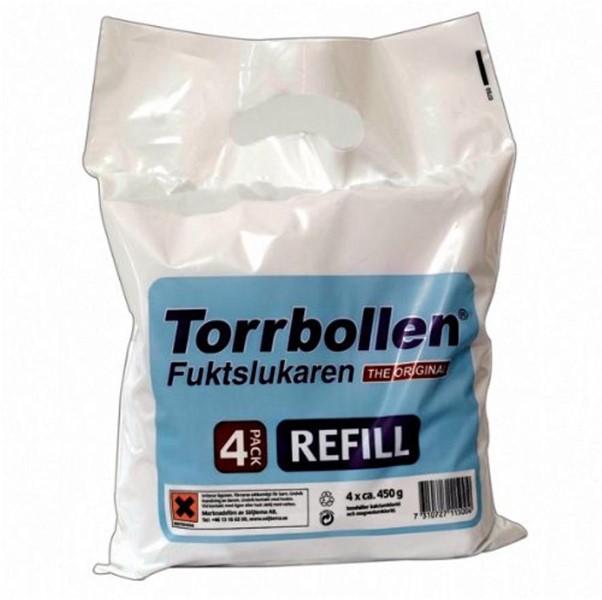 Torrbollen Refill 4/st